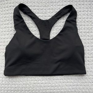 Old Navy | Medium Support PowerSoft Racerback Sports Bra — Black